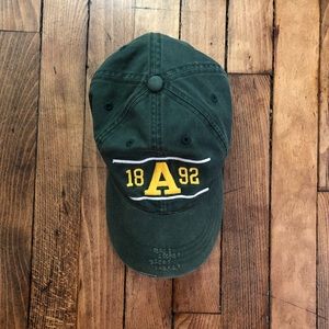 ABERCROMBIE & FITCH Green Baseball Cap